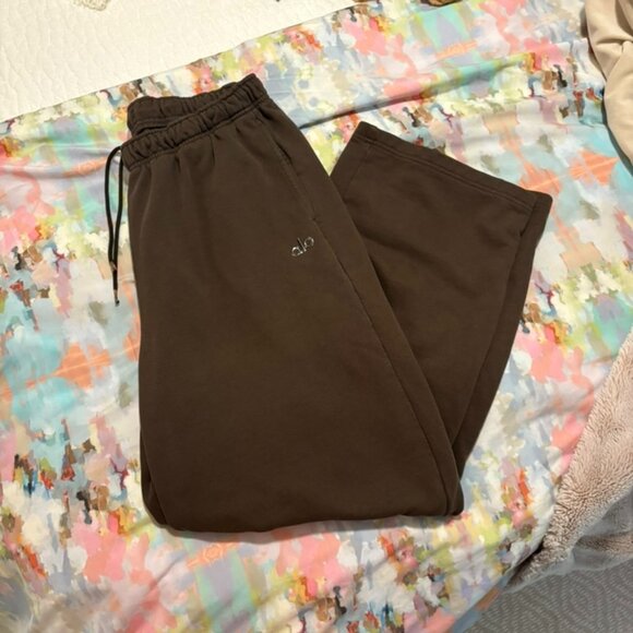 *Espresso Brown Accolade Straight Leg Sweatpant - Picture 2 of 6